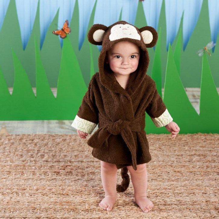 Cartoon Cute Animal  Bathrobes Baby Hooded