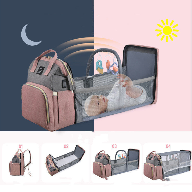 New Mummy Baby Crib Backpack